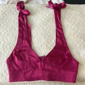 Lioness Crop Tie Tank